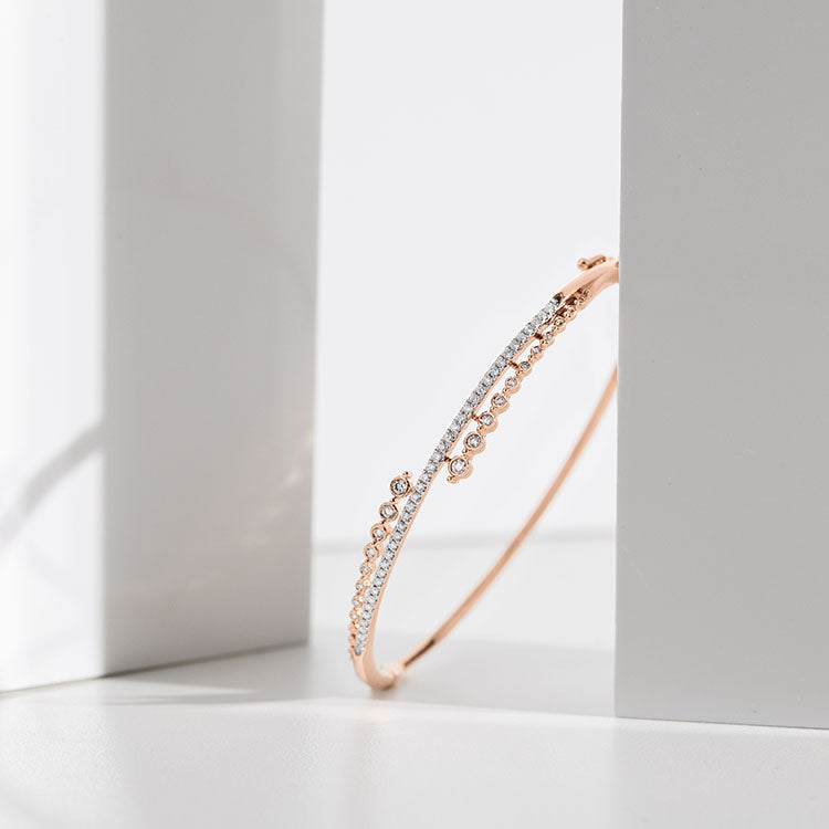 Luxe Trine Diamond Bracelet