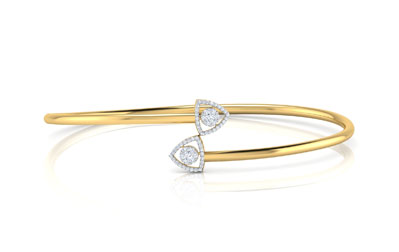 Trident Diamond Bracelet