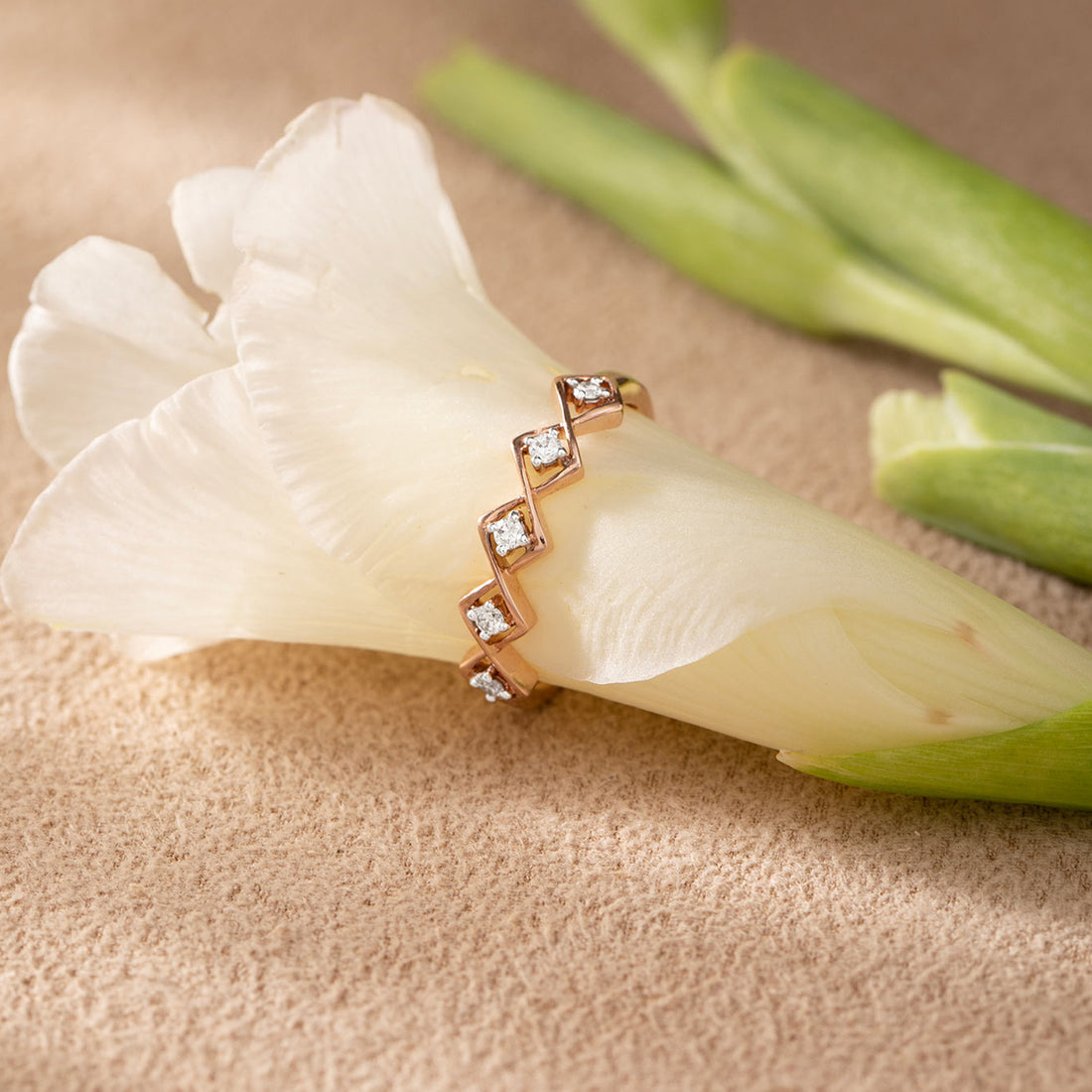 Chloe Quad Diamond Band