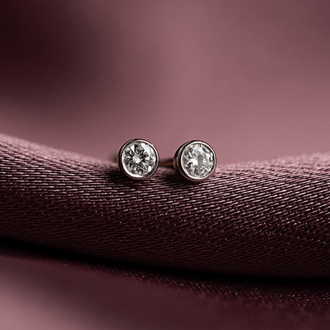 Anaya Mini Kids' Diamond Earrings