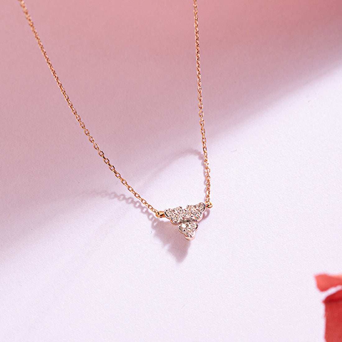 Trillium Diamond Necklace