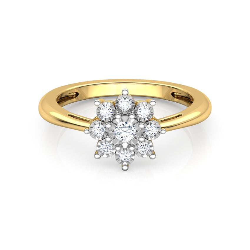 Bunch Miracle Plate Diamond Ring