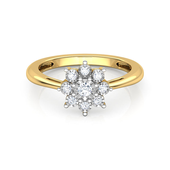 Bunch Miracle Plate Diamond Ring