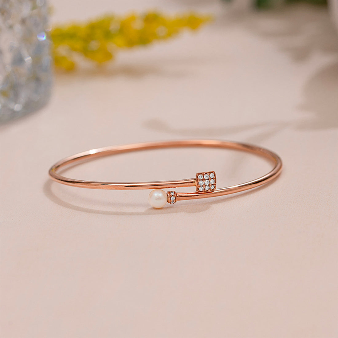 Quad and Pearl Bracelet