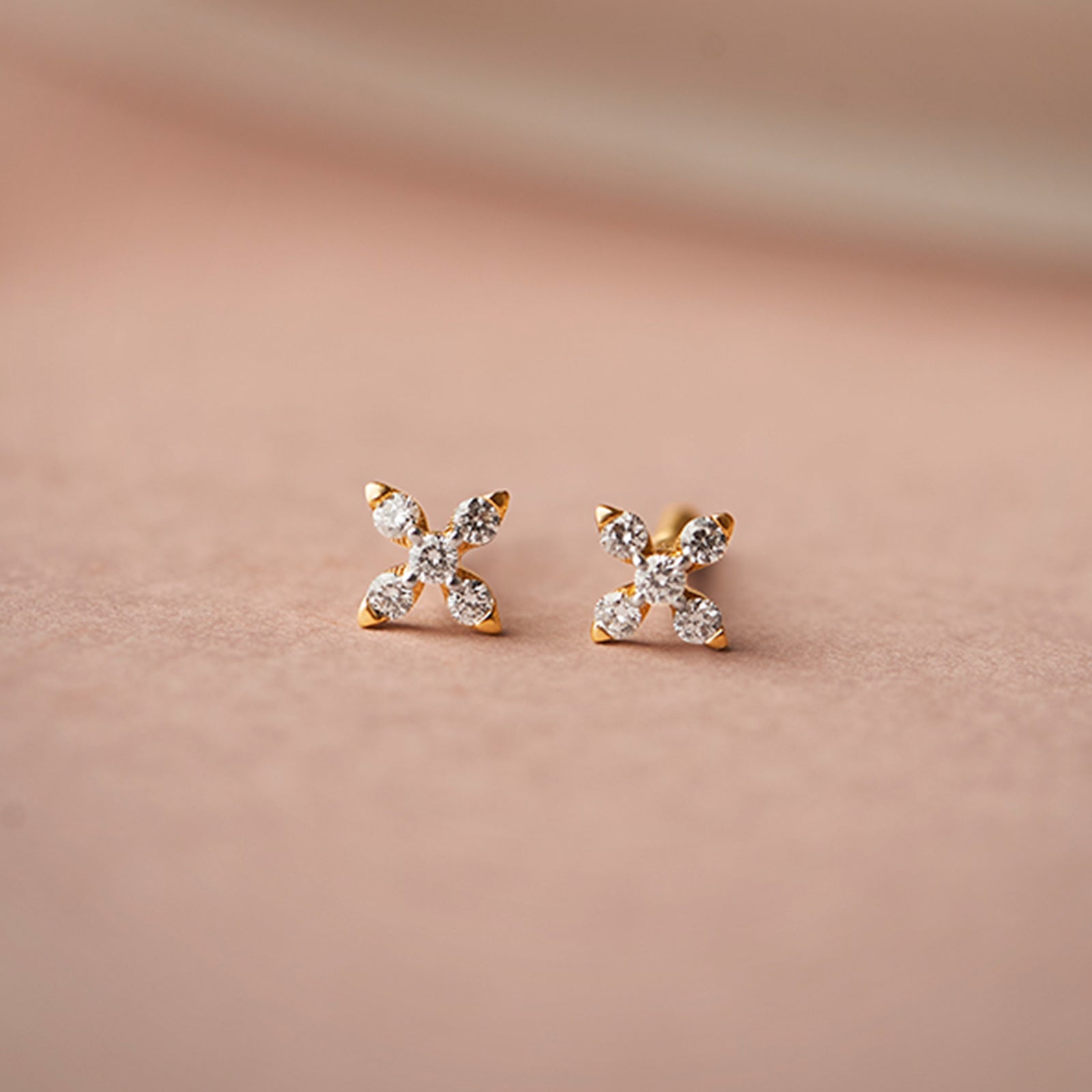 Northstar Diamond Stud Earrings
