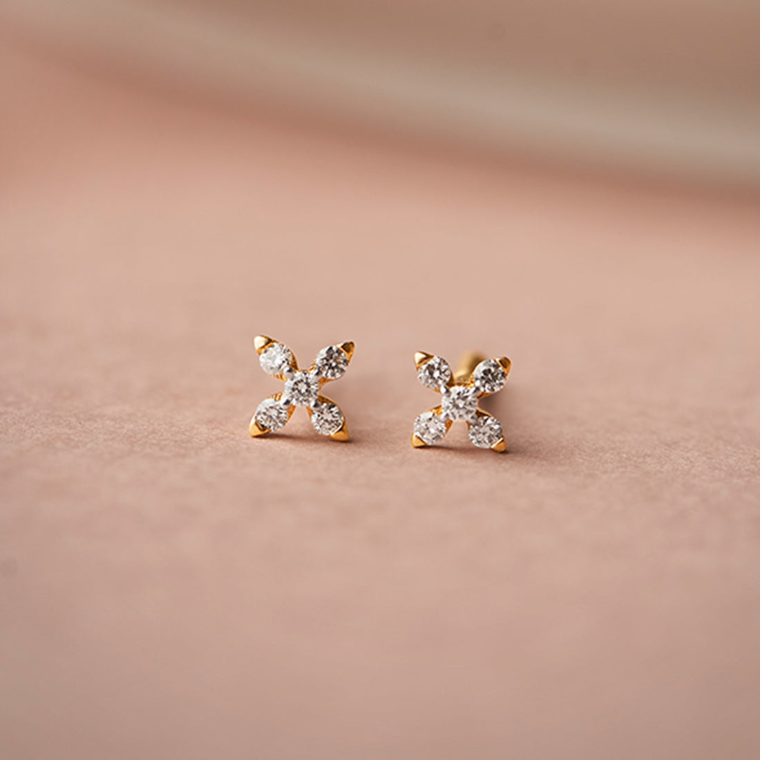 Northstar Diamond Stud Earrings