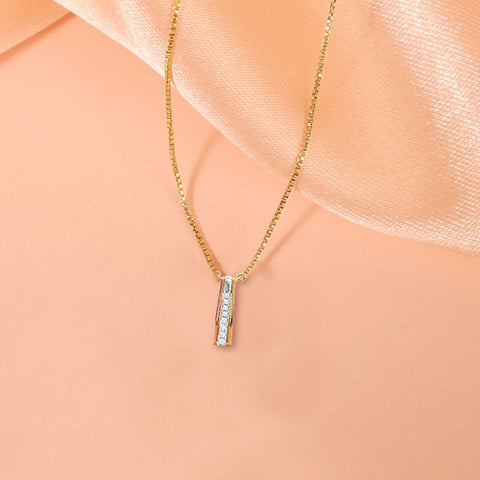 Kimberly Linear Diamond Necklace