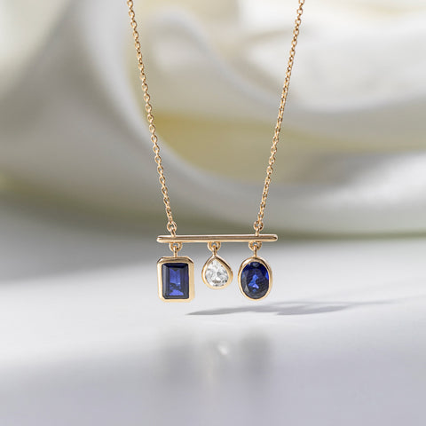 Tinsels Gemstone  Necklace