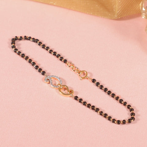 Ishani Diamond Mangalsutra Bracelet