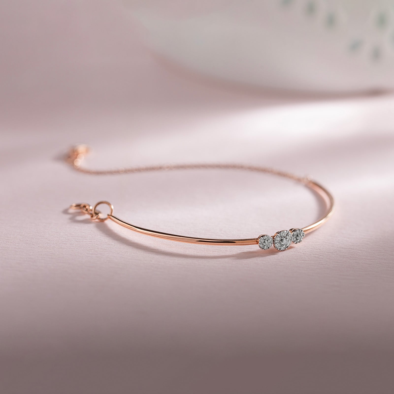 Triad Sparkle Diamond Bracelet