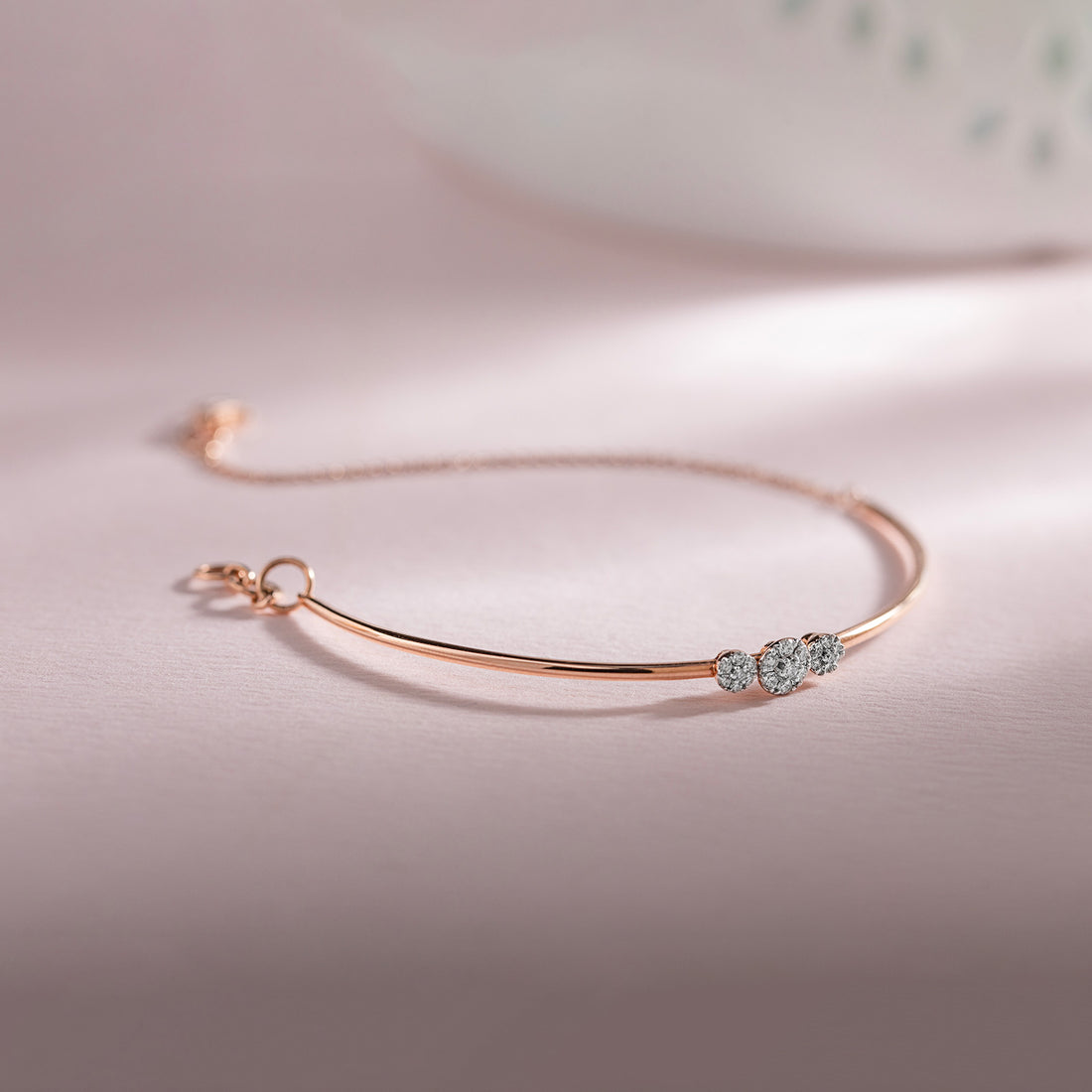 Triad Sparkle Diamond Bracelet