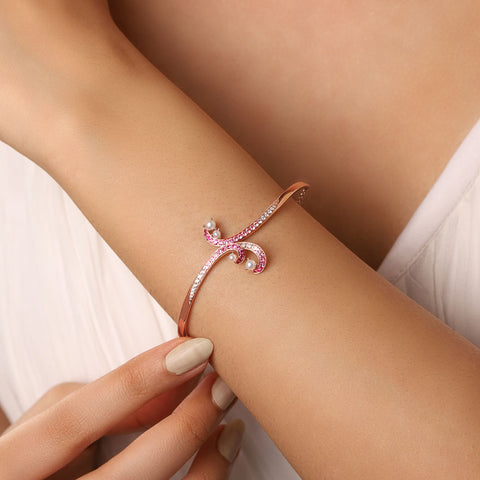 Morgana Swirl Gemstone Bracelet