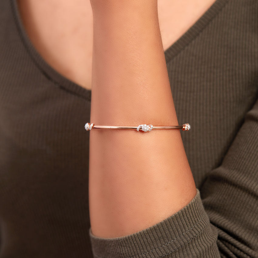 Elias Diamond Bangle