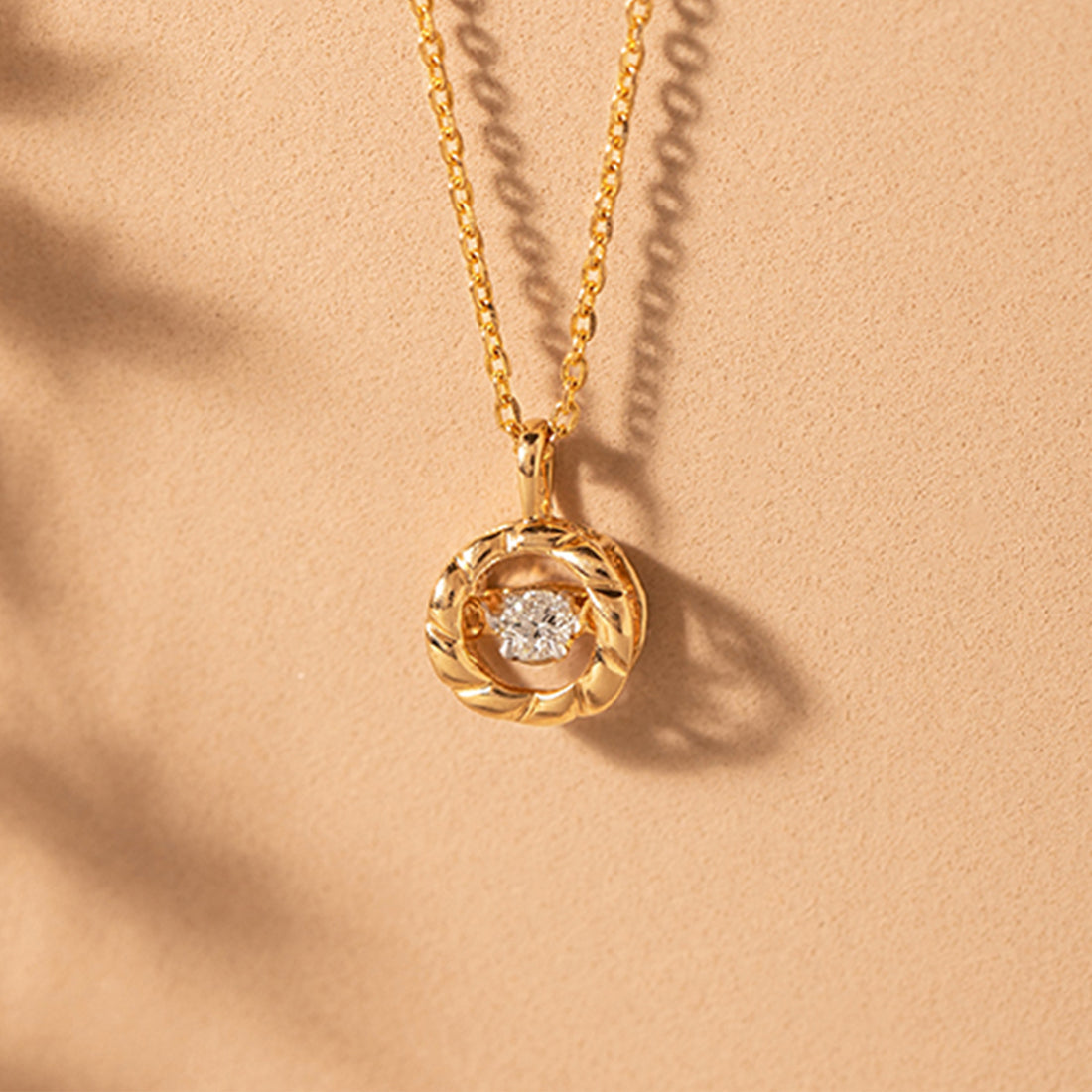 Margot Heartbeat Diamond Necklace