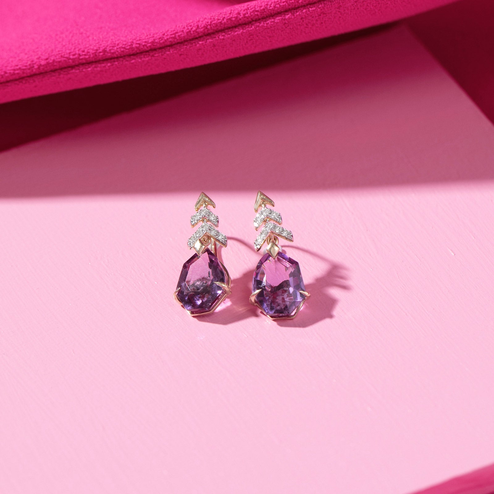 Define your Victory Gemstone Earrings