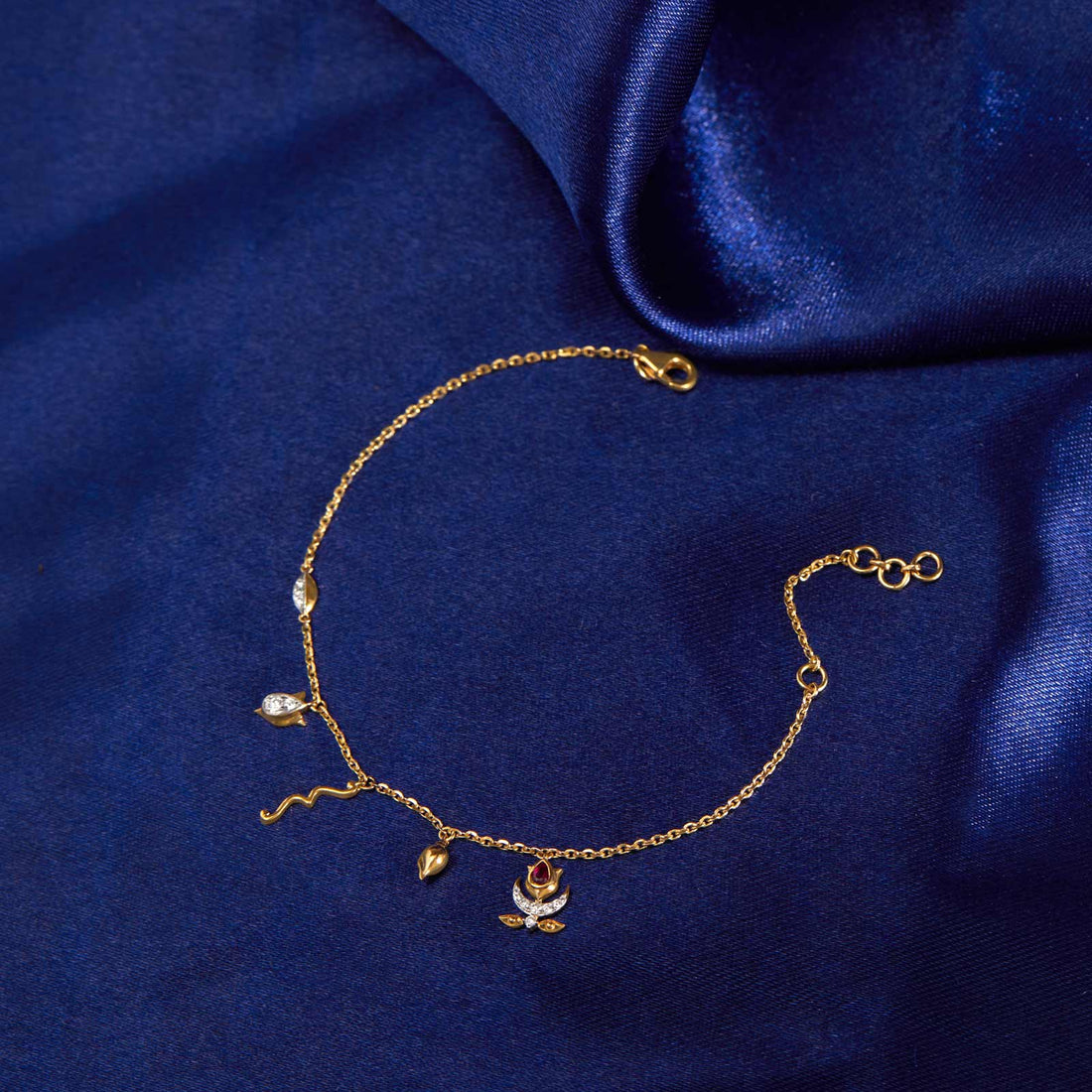 Sarva Mangali Devi Chain Bracelet
