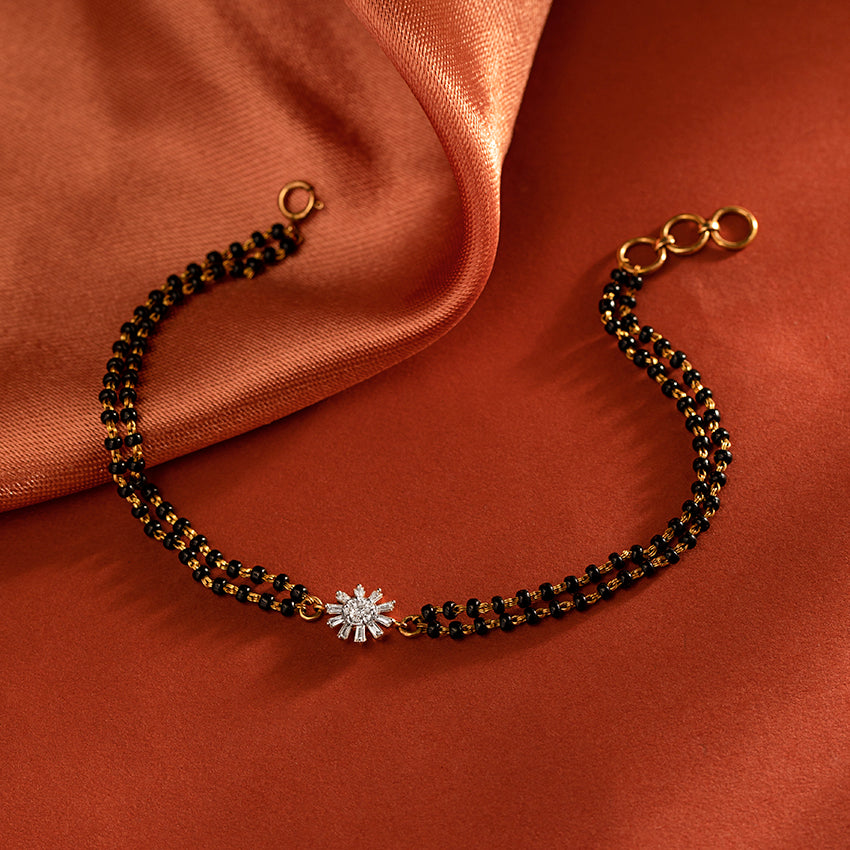 Aarushi Diamond Mangalsutra Bracelet
