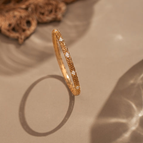 Georgia Trellis Diamond Bangle