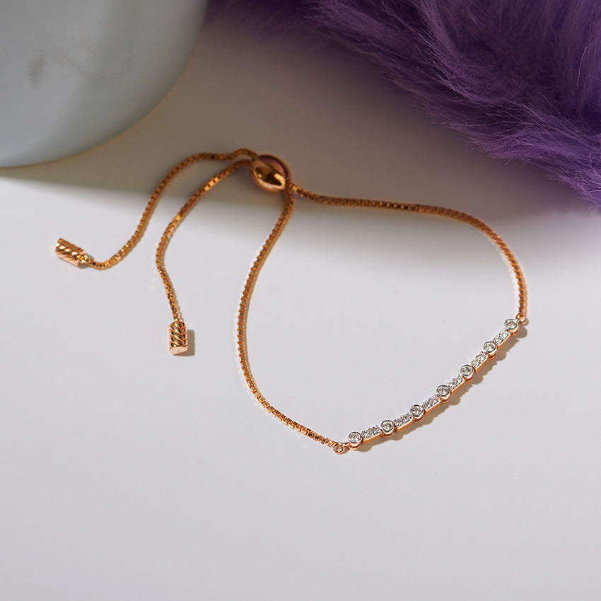 Classic Diamond Adjustable Bracelet