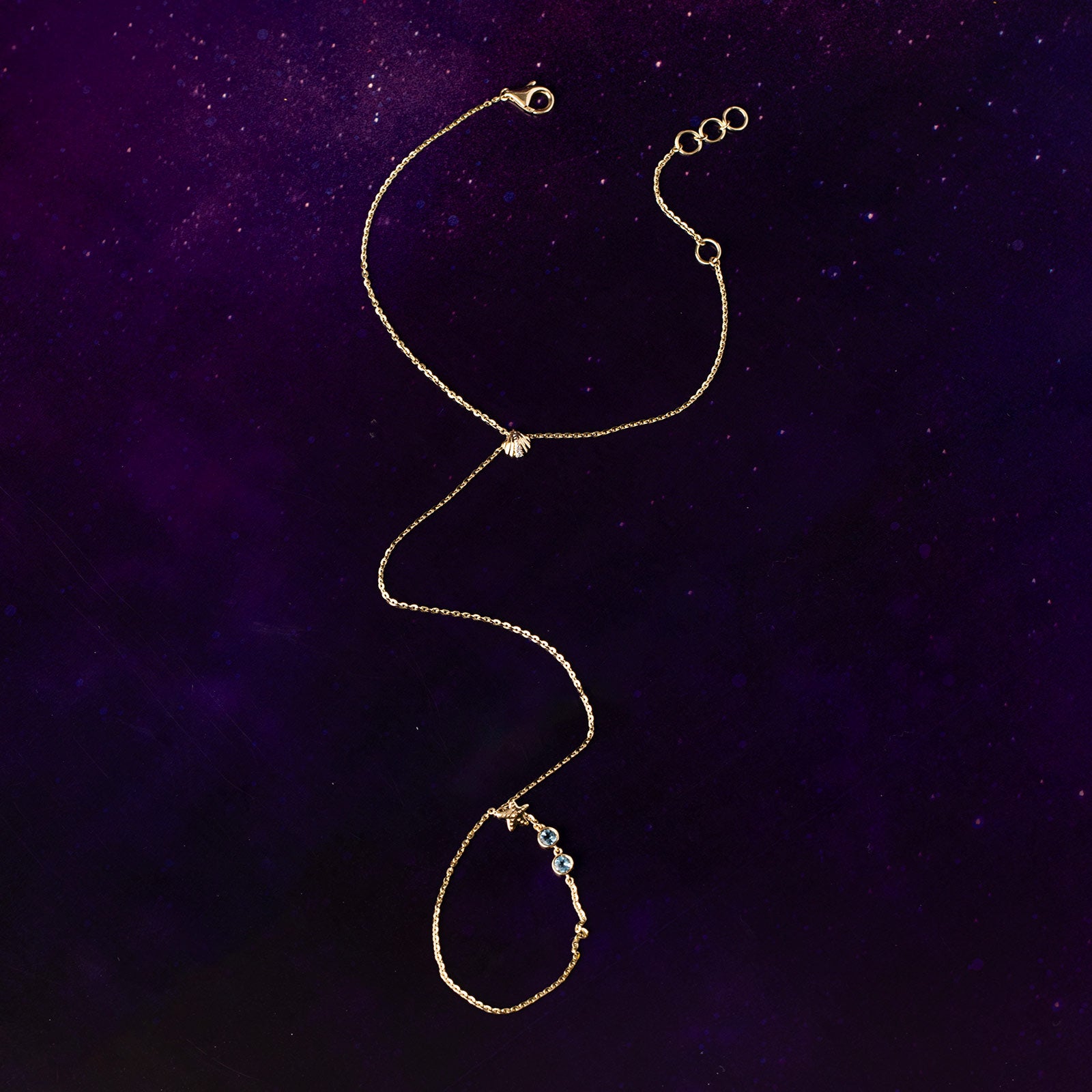 Little Memaid colourtsone with star hand harness