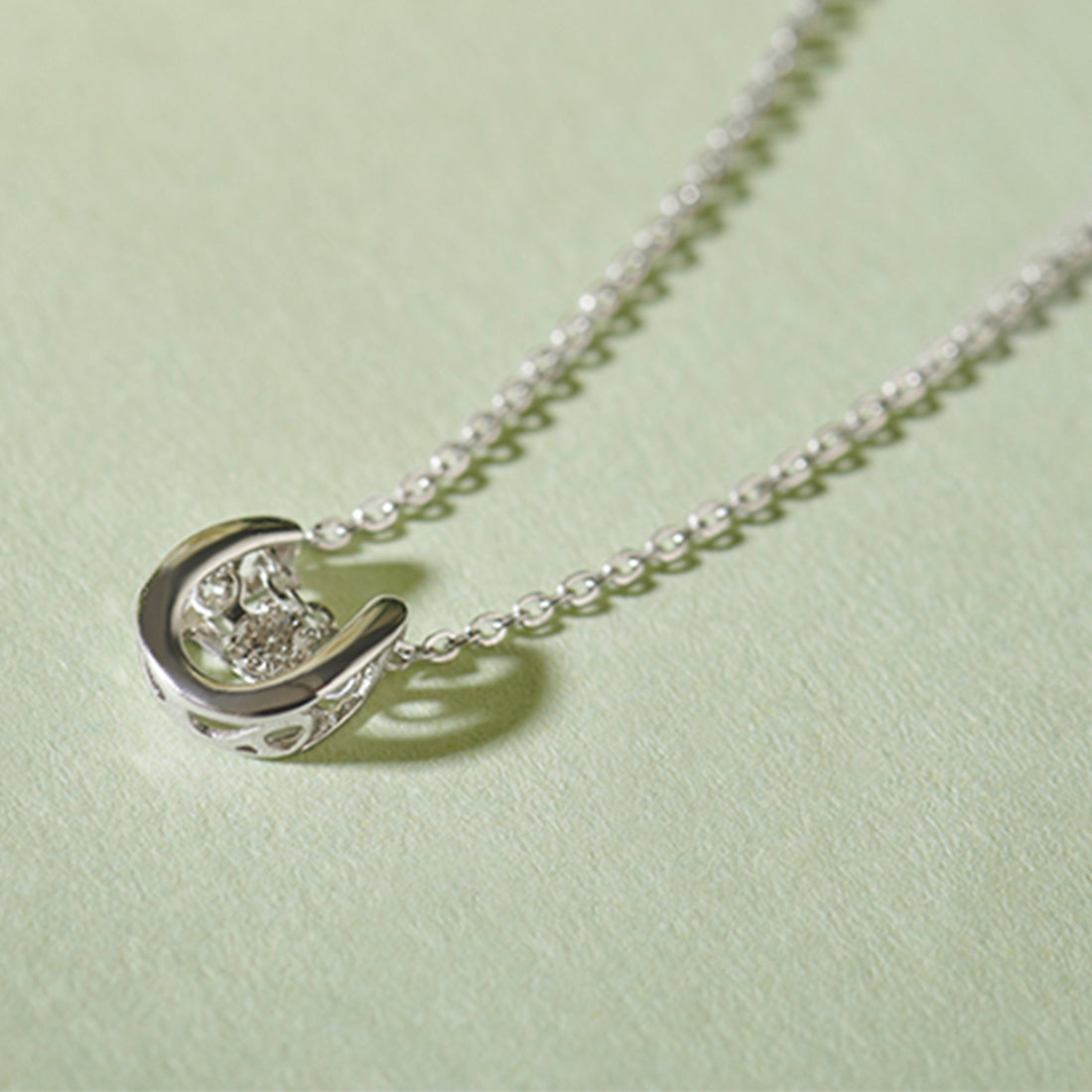 Irene Heartbeat Diamond Necklace