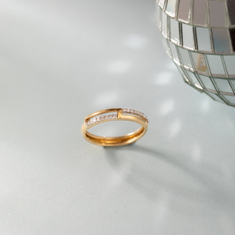 Sleek Diamond Band