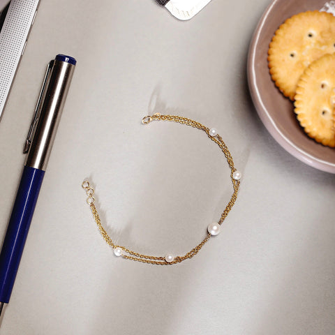 Pearl Station Bracelet