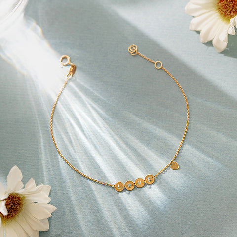 Classic Love Gold Bracelet