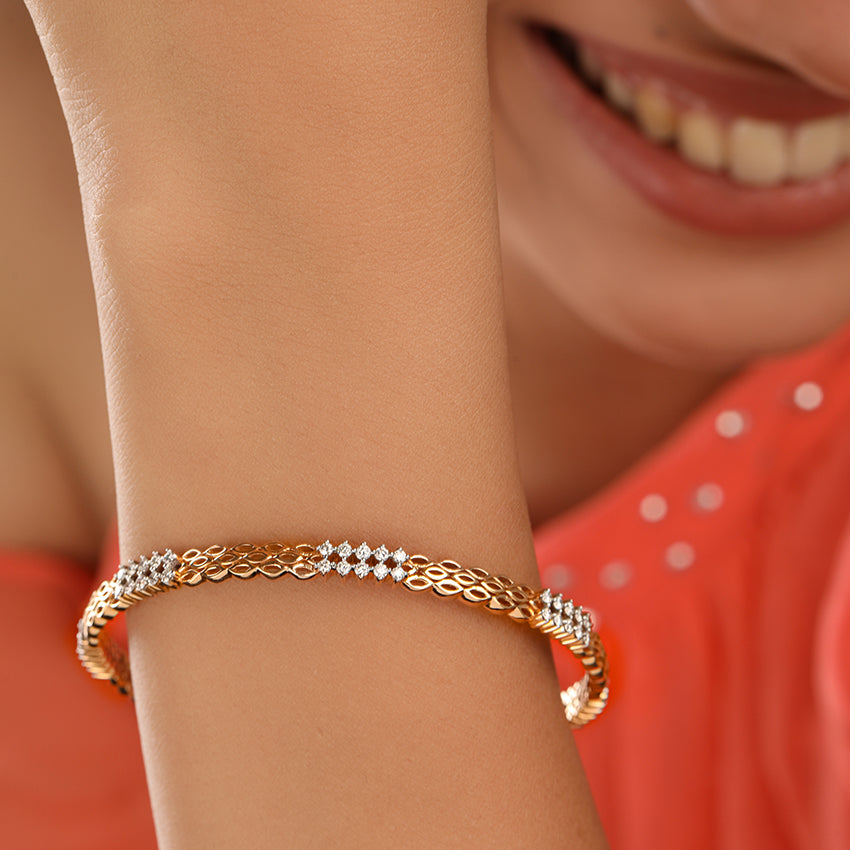 Naira Stunning Diamond Bangle