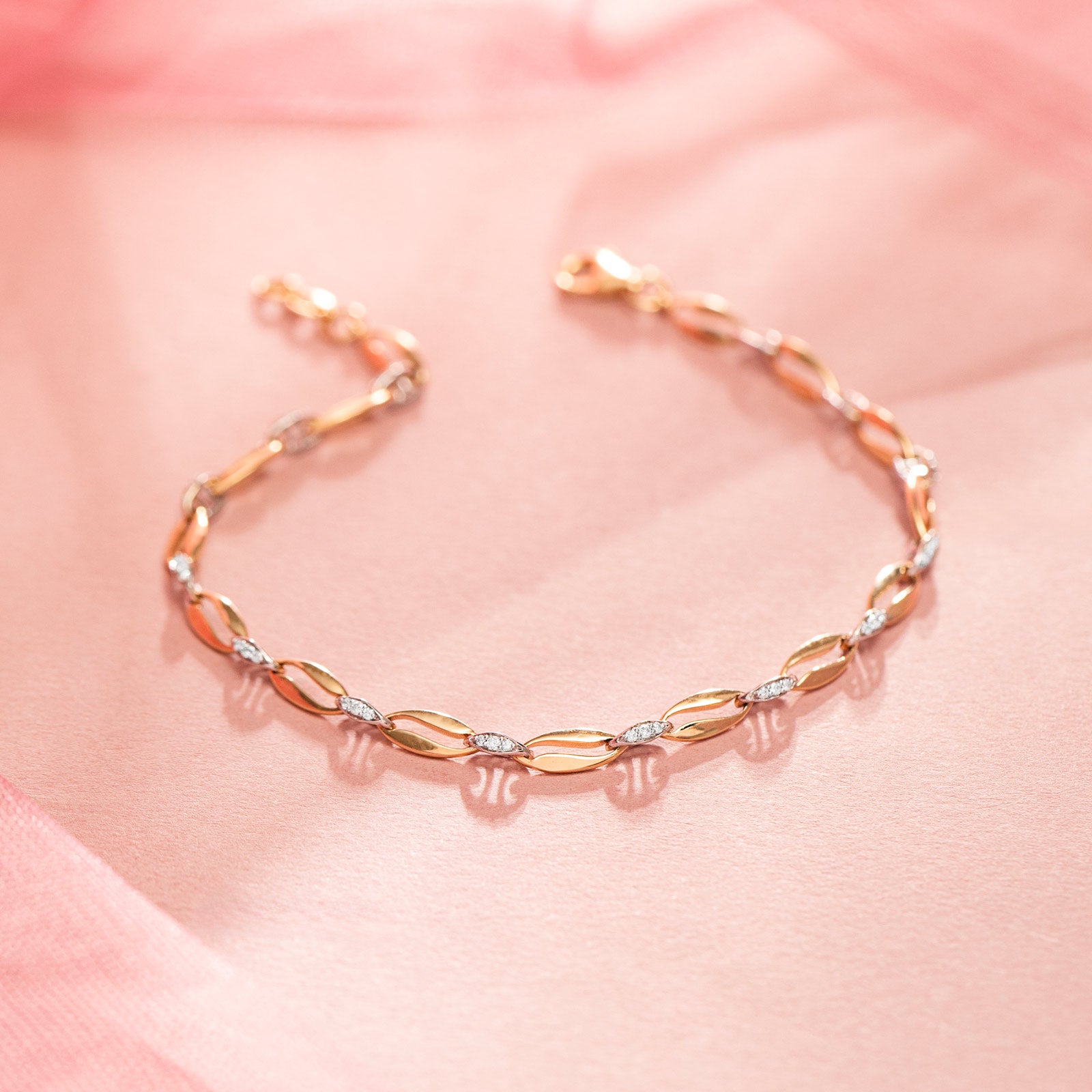 Tinkle Diamond Tennis Bracelet