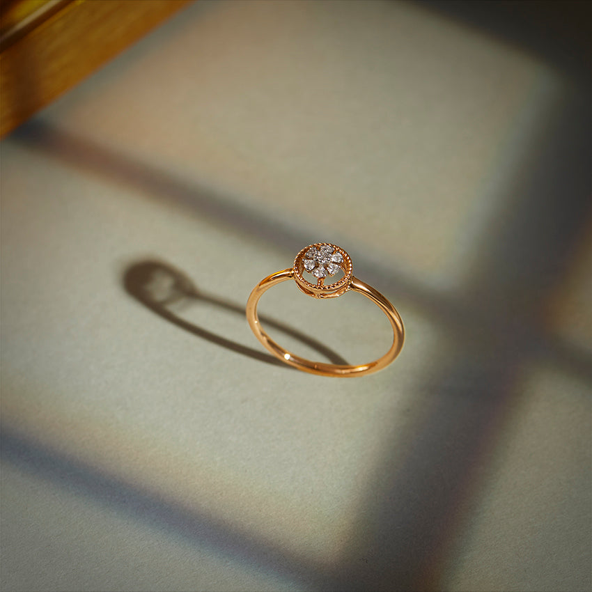 Posy Cluster Diamond Ring