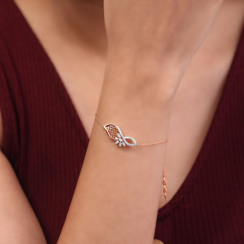 Ambrosia Mesh Diamond Bracelet