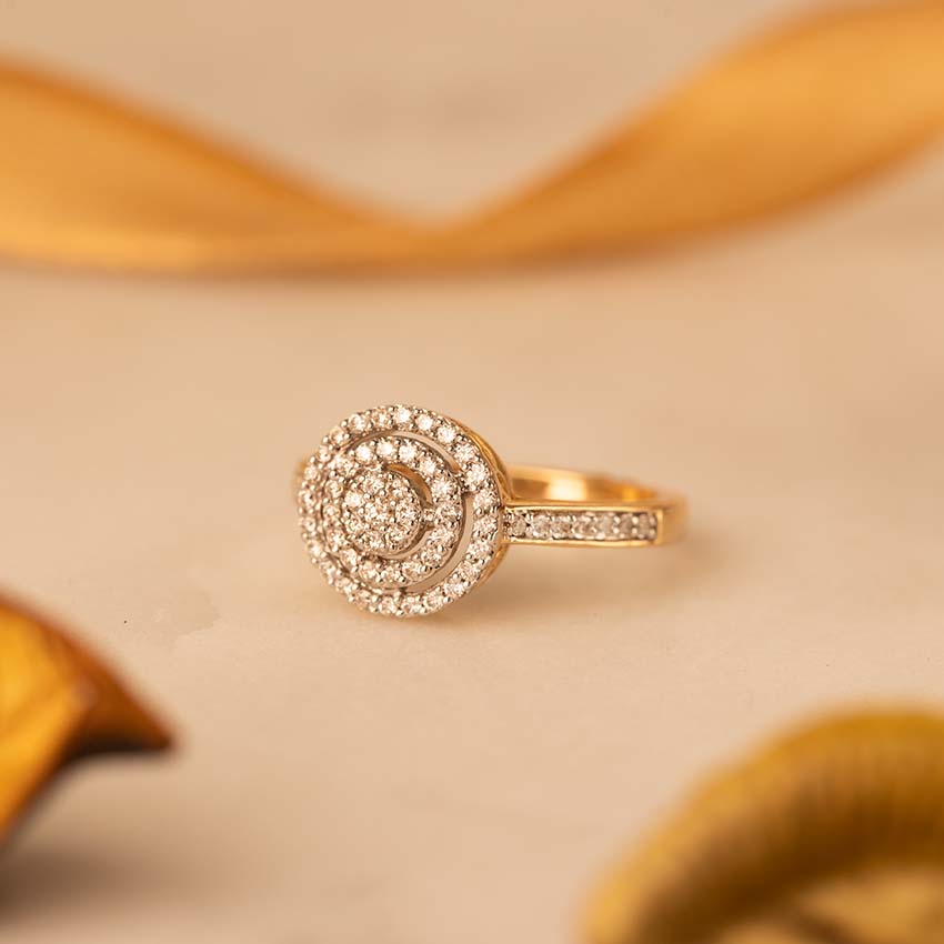 Ripple Dazzle Diamond Ring