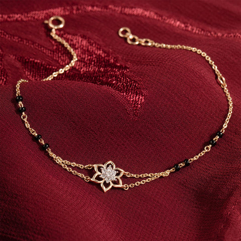 Sophia Diamond Mangalsutra Bracelet