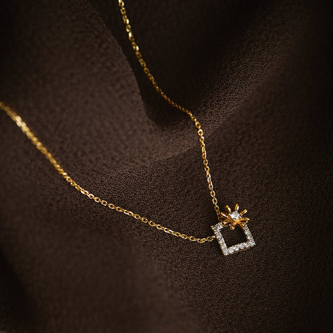 Daisy Diamond Necklace