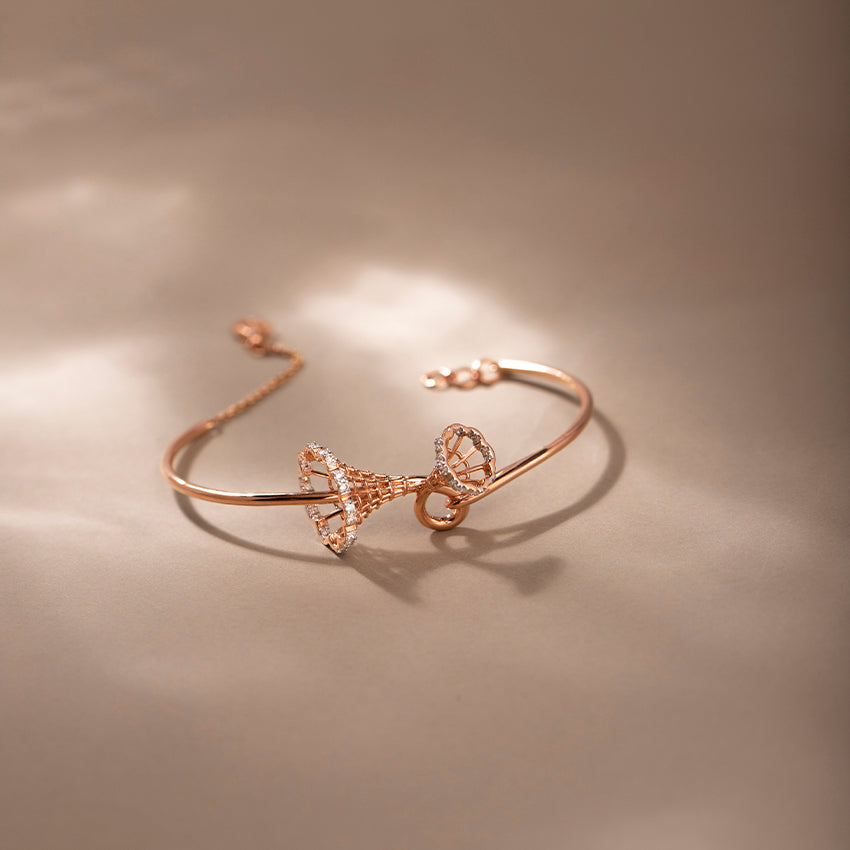 Graz Twisted Diamond Bracelet