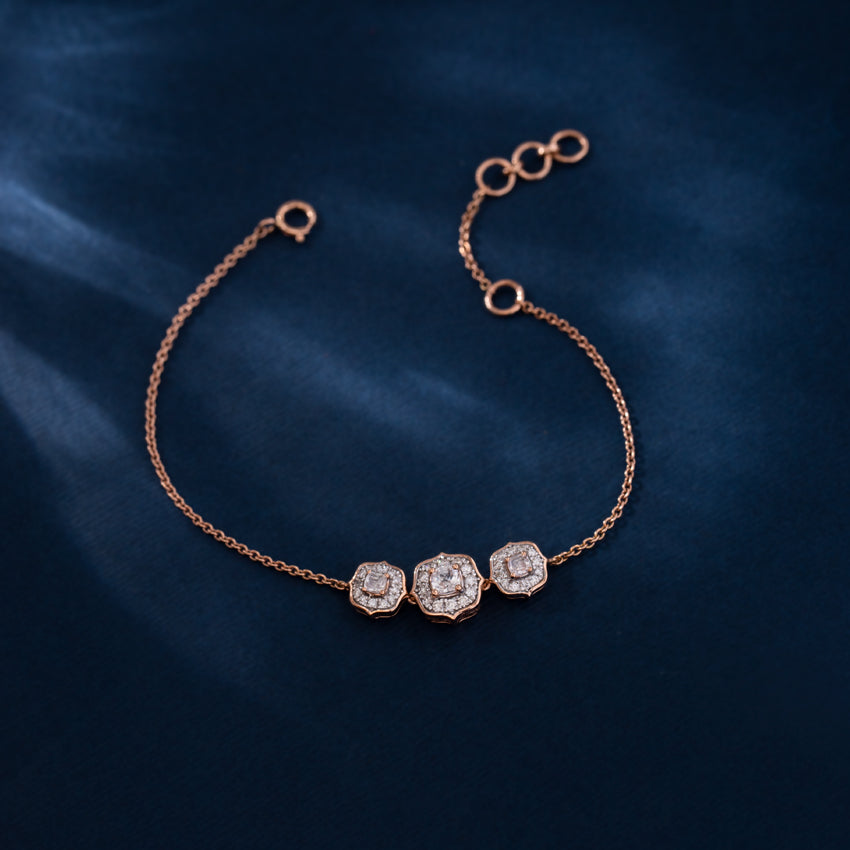 Aarja Diamond Chain Bracelet
