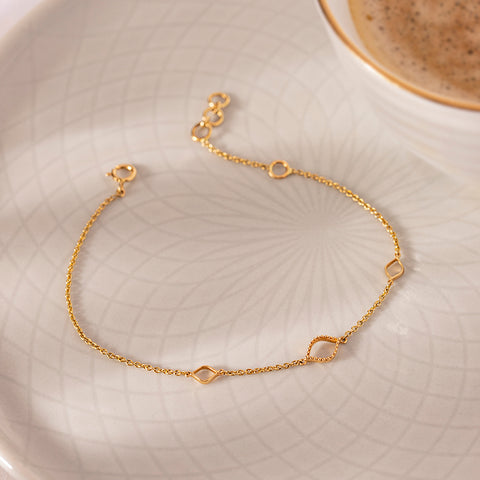 Smart Multiwear Gold Bracelet