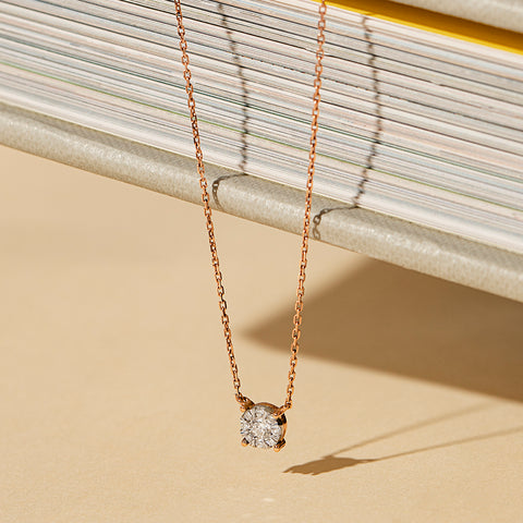 Isla Glow Chain Diamond Necklace
