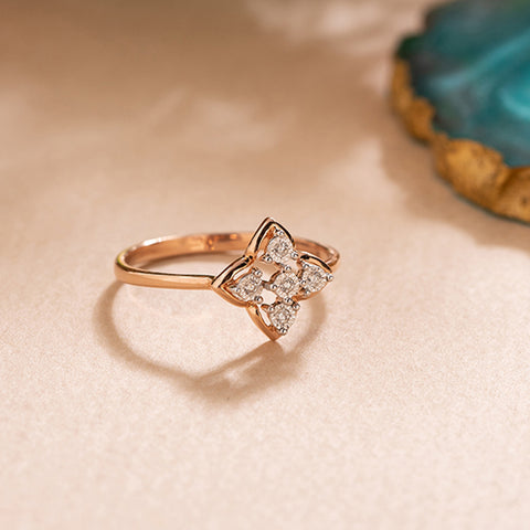 Blush Miracle Plate Diamond Ring