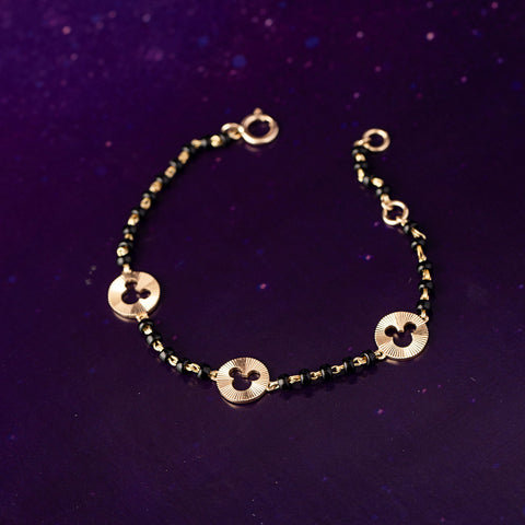 Mickey Mouse gold textured Nazaria