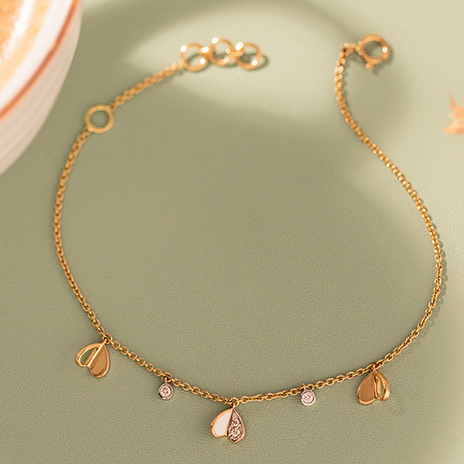 Joyous Hearts Diamond Bracelet