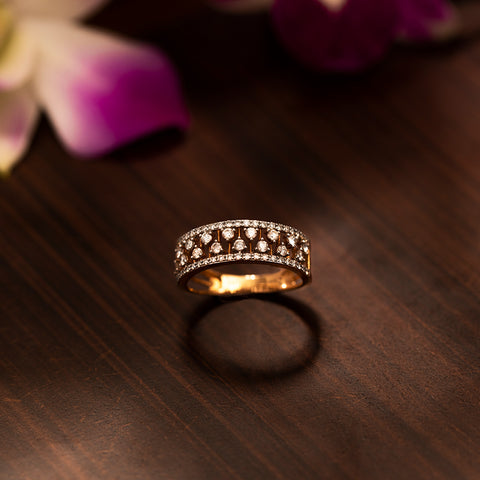 Linear Diamond Band