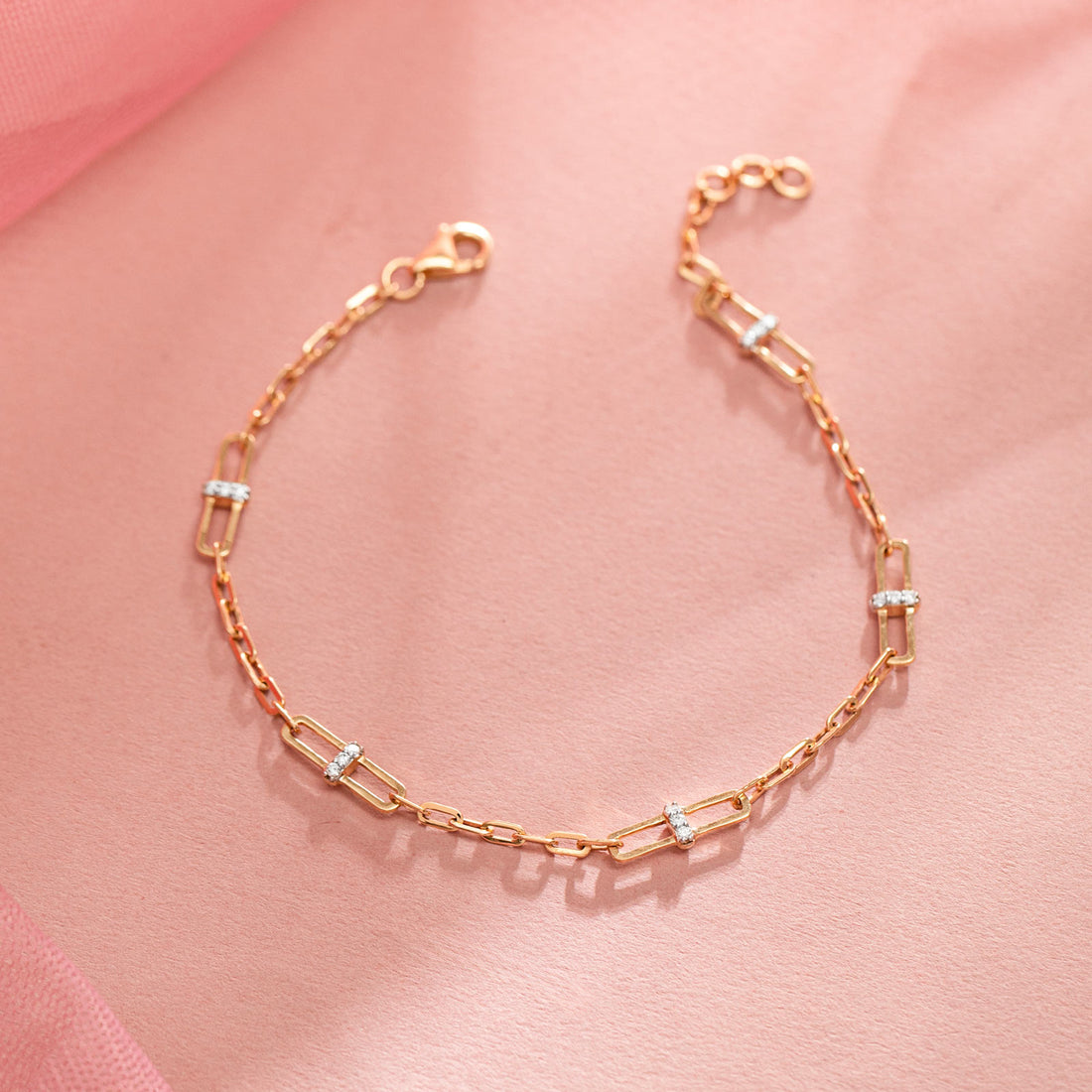 Cuban Chain Diamond Tennis Bracelet