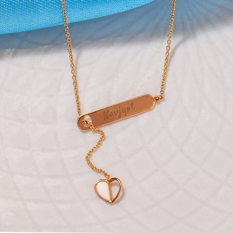 Forever Love Personalised Gold Necklace