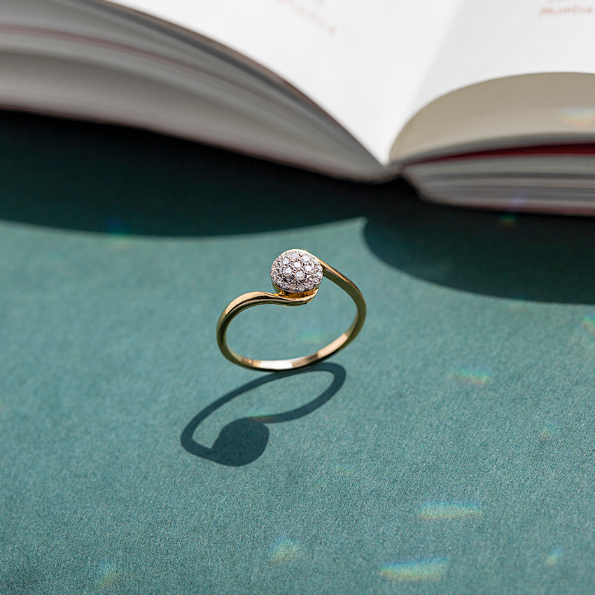 Claire Cluster Diamond Ring