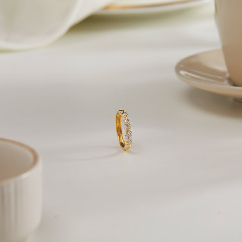 Ornate Diamond Band