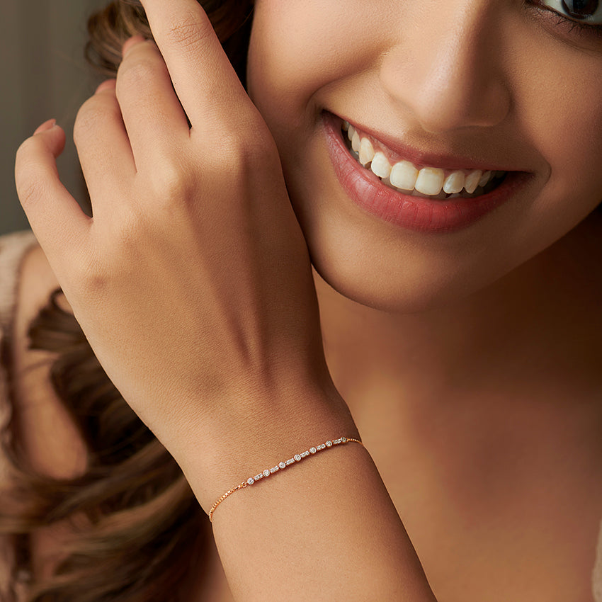 Classic Diamond Adjustable Bracelet