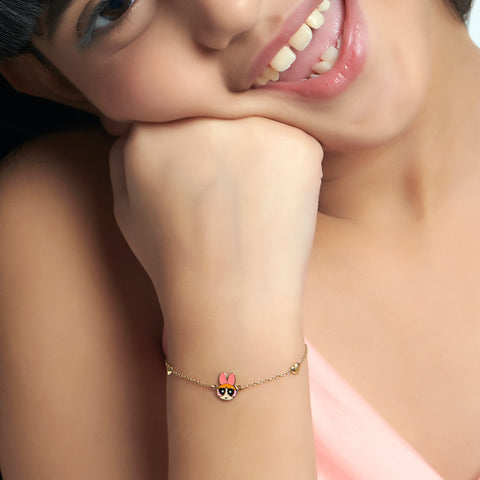 Pretty Blossom Kids' Gold Bracelet