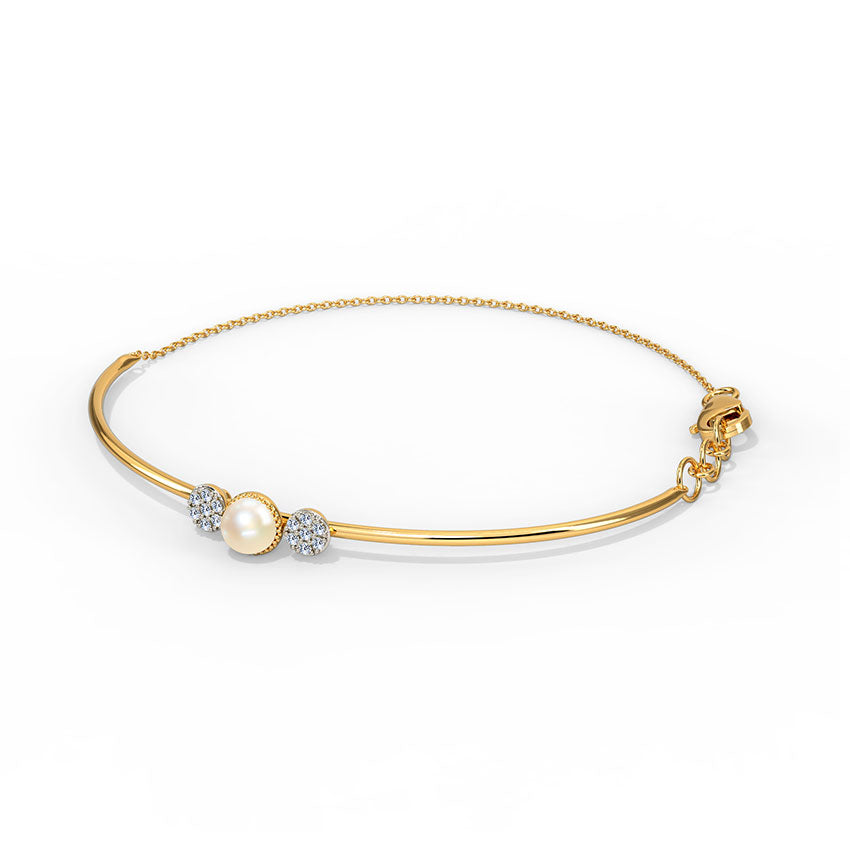 Tri Orb Gemstone Bracelet